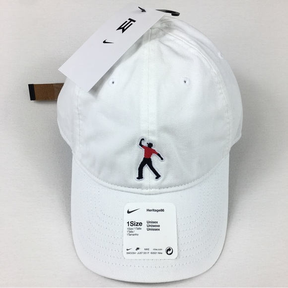 Nike Heritage 86 Tiger Woods Masters Fist Pump Golf Hat RARE OS